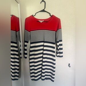 Charming Charlies Striped Sweater Dress